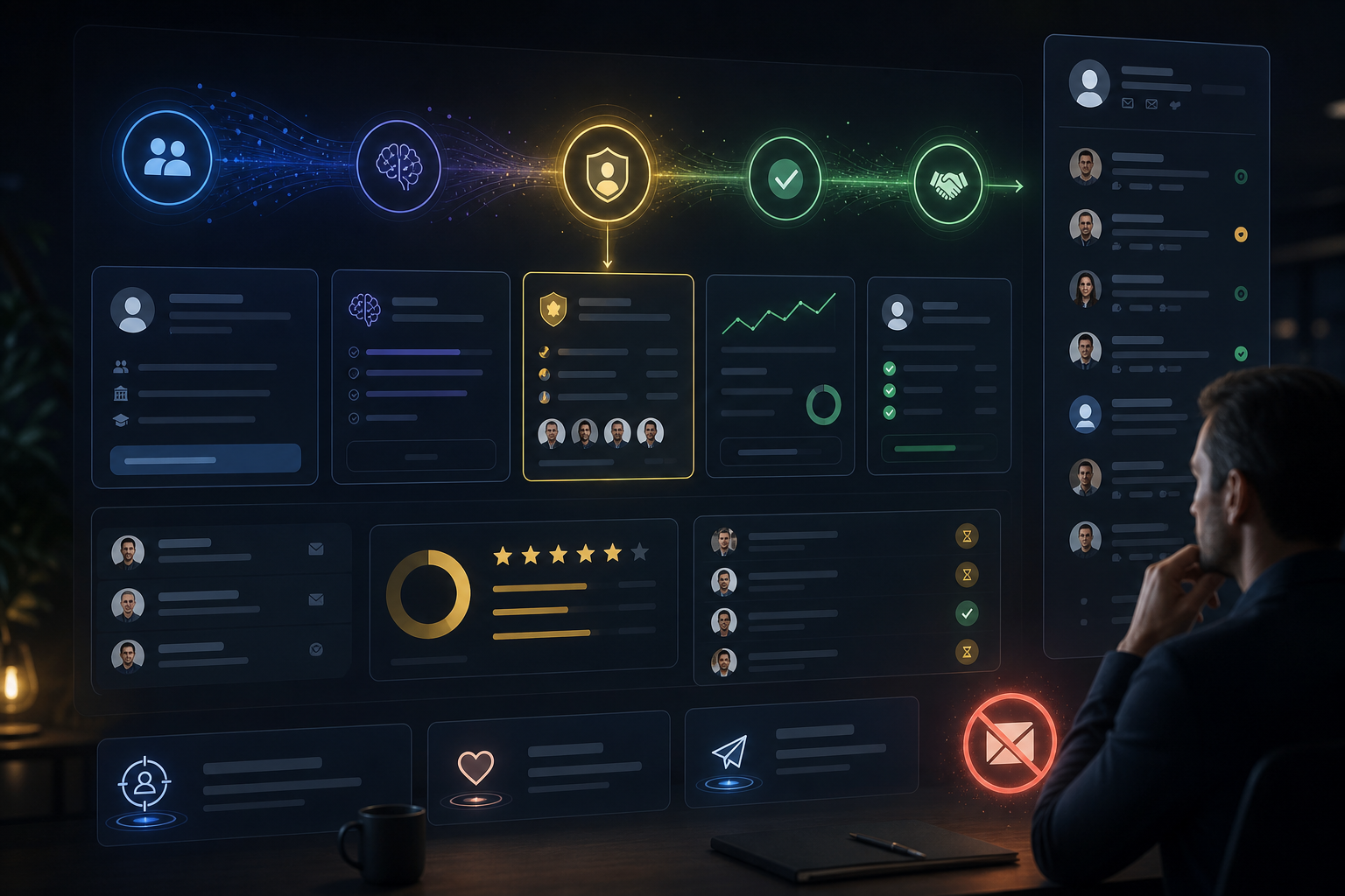 Editorial technology illustration for the article: The Lead Generation Tool I Actually Want Is Not an AI SDR