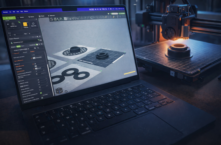 Weekend project product development with 3D printing